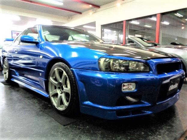 いラインアップ スカイライン R34 エアロ ER34 純正 オプション 2D