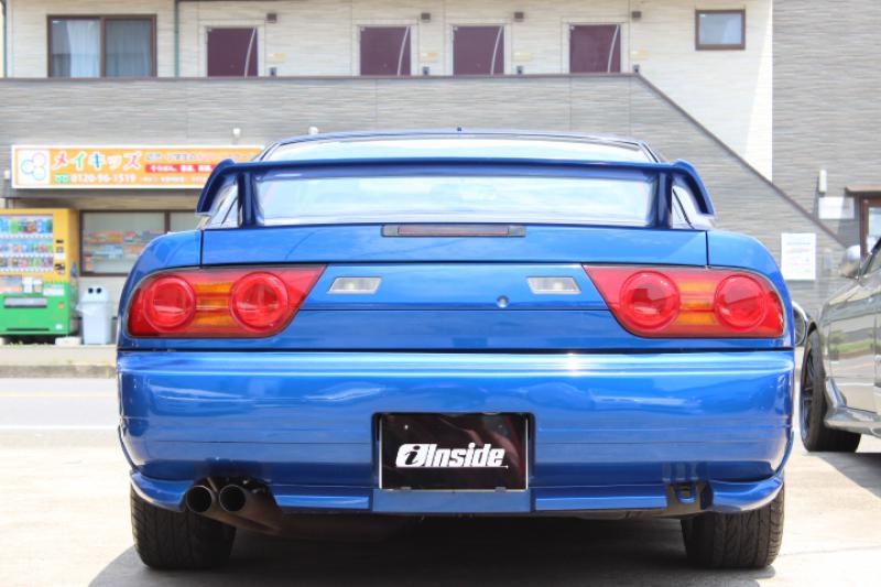 180sx 後期　純正　ウィング　ブルー 日産(純正) 180SX 後期純正ウィング のパーツレビュー | 180SX